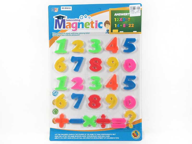 Magnetism Number Symbol toys