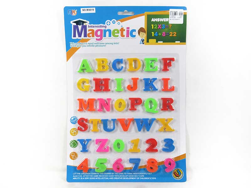 Magnetic English Letters & Numeric toys