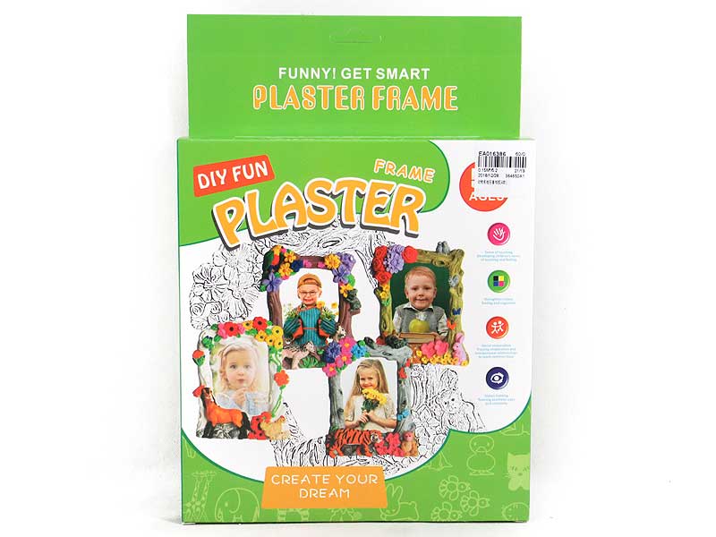 Painted Gypsum Frame(4S) toys