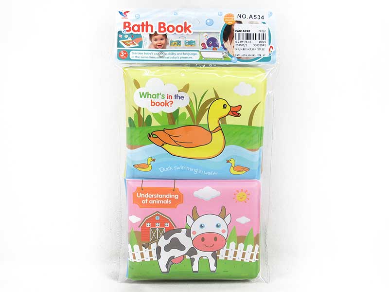 Baby Technology EVA Bath Book(2in1) toys