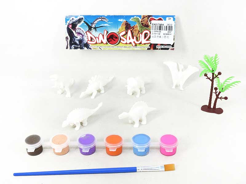 Painting Dinosaurs toys