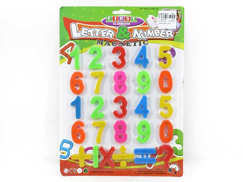 Magnetism Number & Operational Symbol(26in1) toys