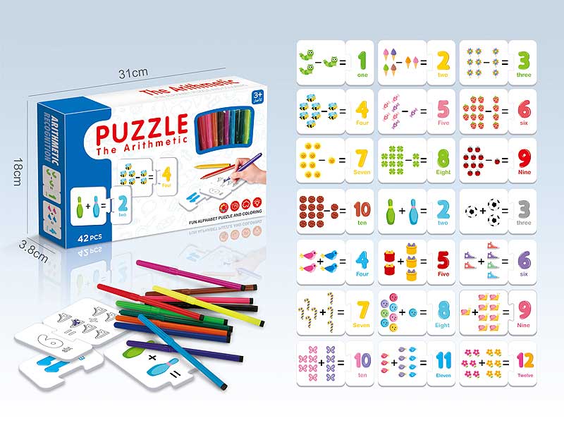 Number Matching Painting toys