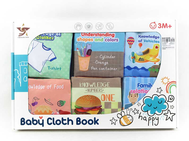 Cloth Book(6in1) toys