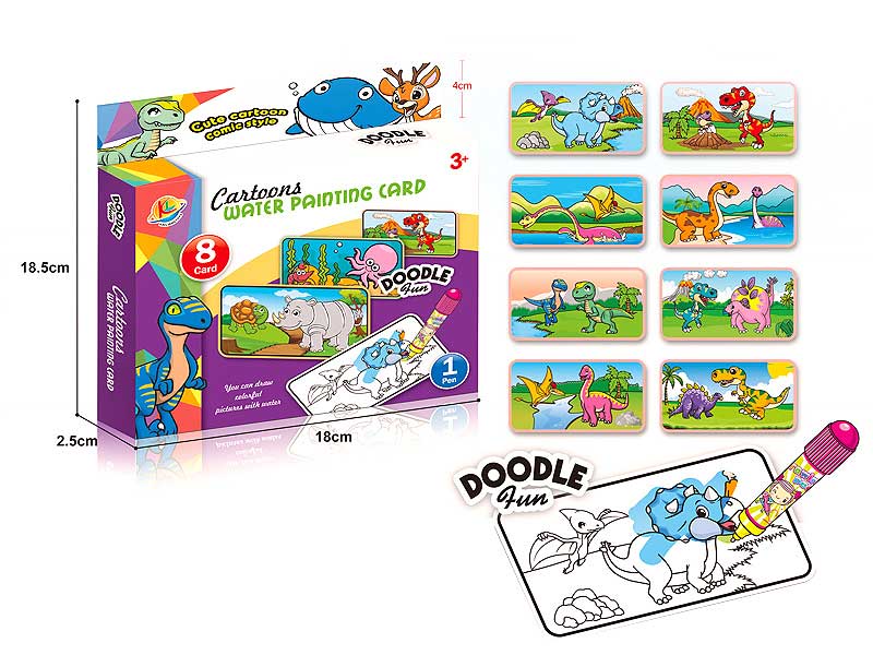 Water Drawing Card toys