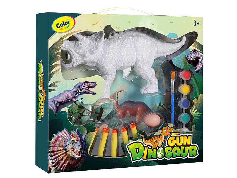 Painted Soft Bullet Gun Set toys