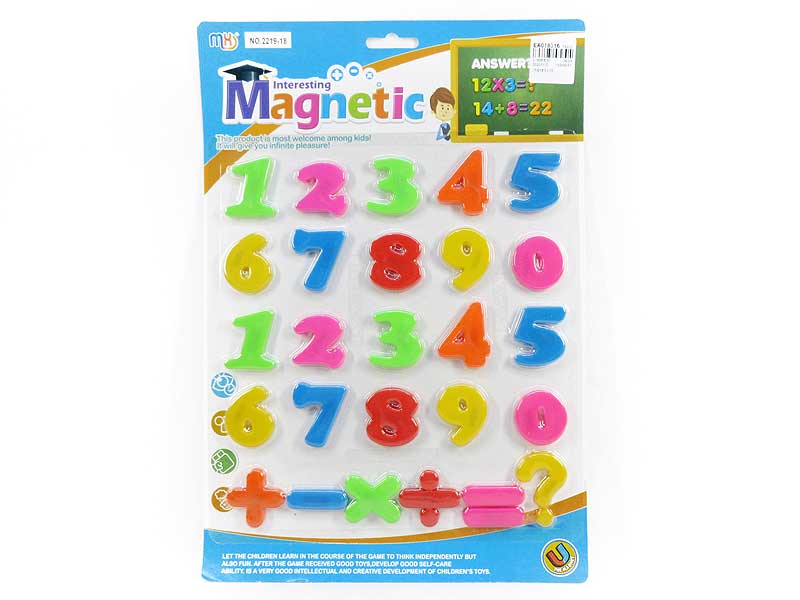 Magnetic Numerals And Symbols toys