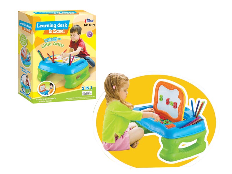 2in1 Easel Learning Table toys