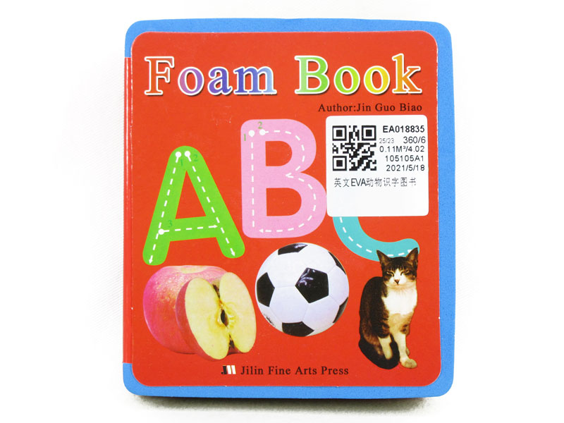 English EVA Letter Literacy Books toys