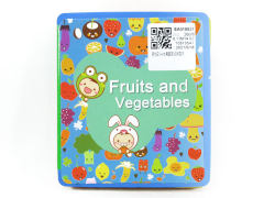 EVA Fruit And Vegetable Literacy Books In English toys