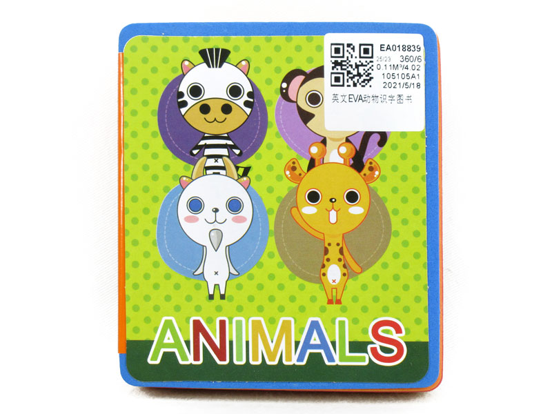 EVA Animal Literacy Books In English toys