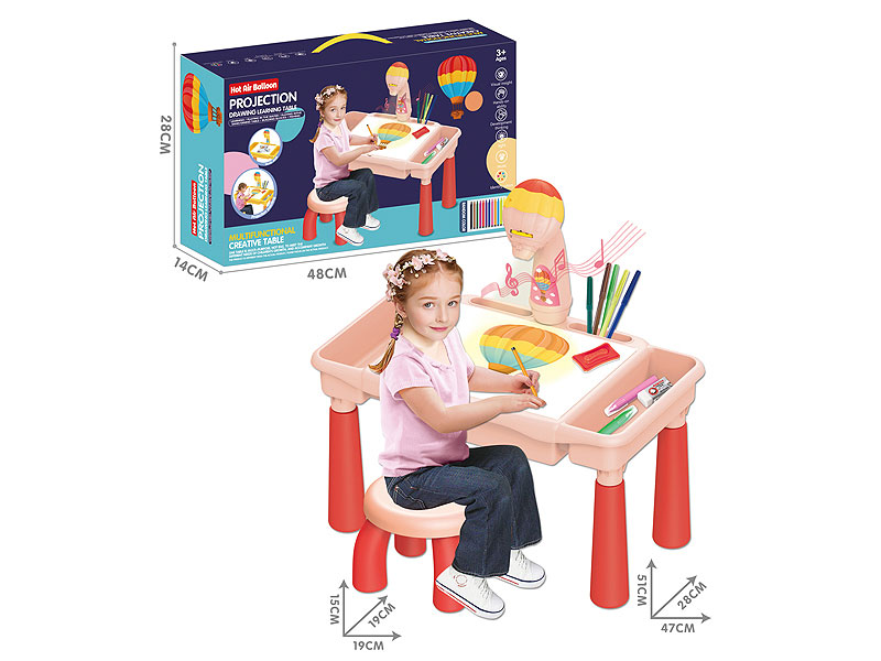 Projection Drawing Table W/M toys