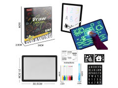 2in1 Fluorescent Sketchpad