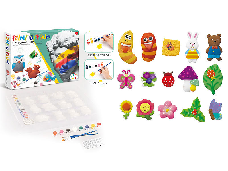 Plaster Painting toys