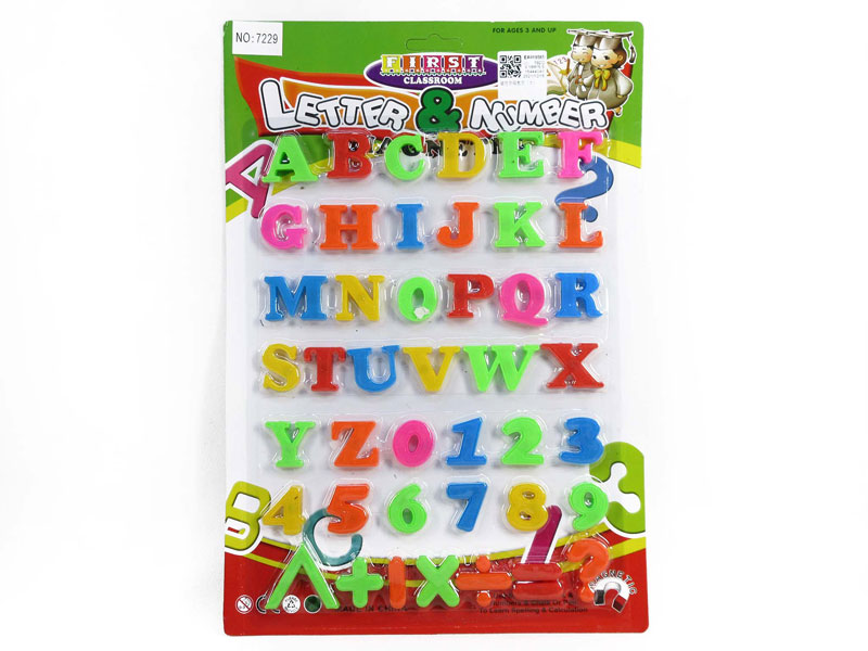 Magnetic Alphanumeric toys