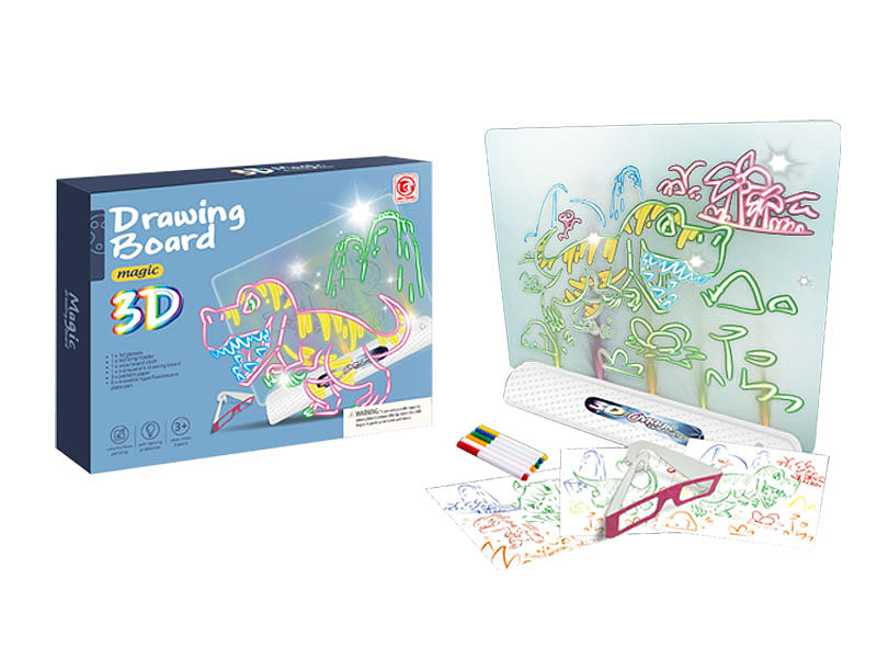 3D Dinosaur Sketchpad toys