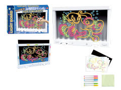 Fluorescent Drawing Board