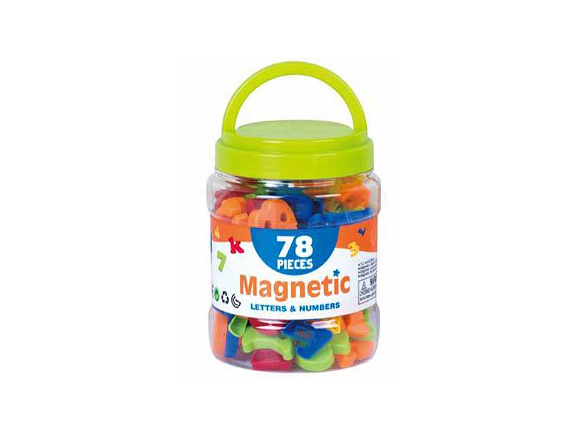 1.2inch Magnetic Alphanumeric(78PCS) toys