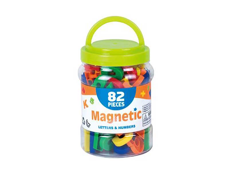 1.5inch Magnetic Alphanumeric(82PCS) toys