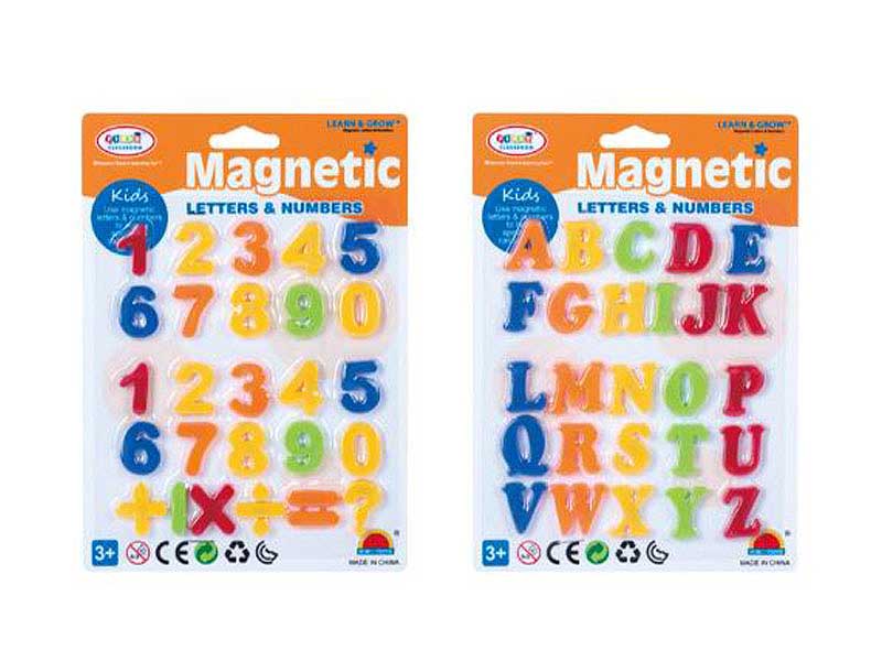 1inch Magnetic Letter & Number(2S) toys