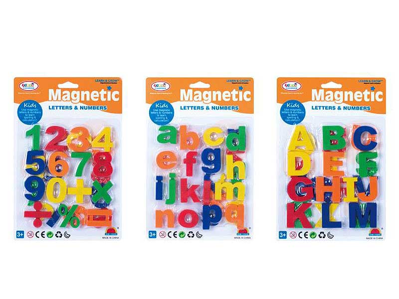 1.75inch Magnetic Letter & Number(3S) toys