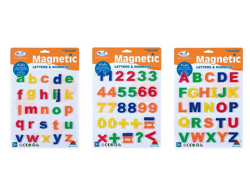 1.5inch Magnetic Letter & Number(3S) toys