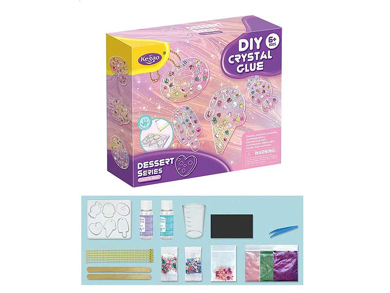 Dessert Crystal Glue toys