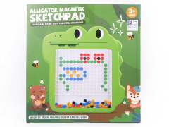 Crocodile Magnetic Brush Drawing Board