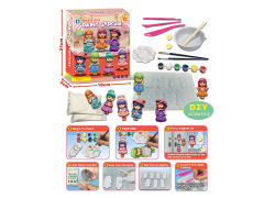 Princess Gypsum Painting toys