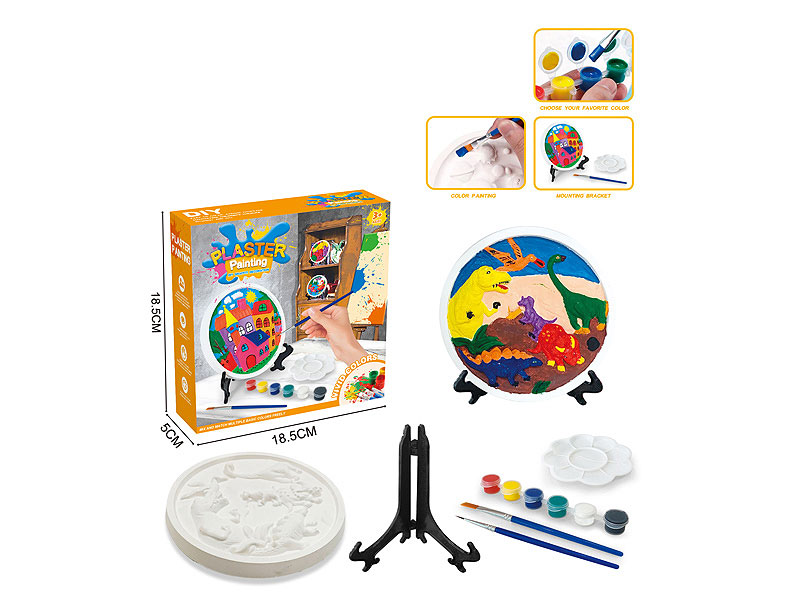 Plaster Painting toys