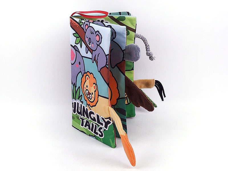 Jungly Tails Cloth Book toys