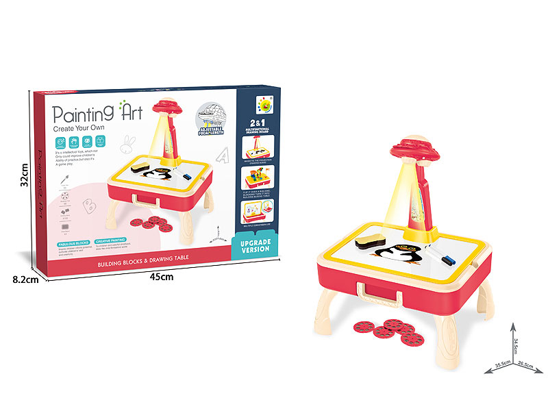 2in1 Projection Drawing Table toys