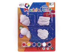 Vegetable Gypsum Painting toys