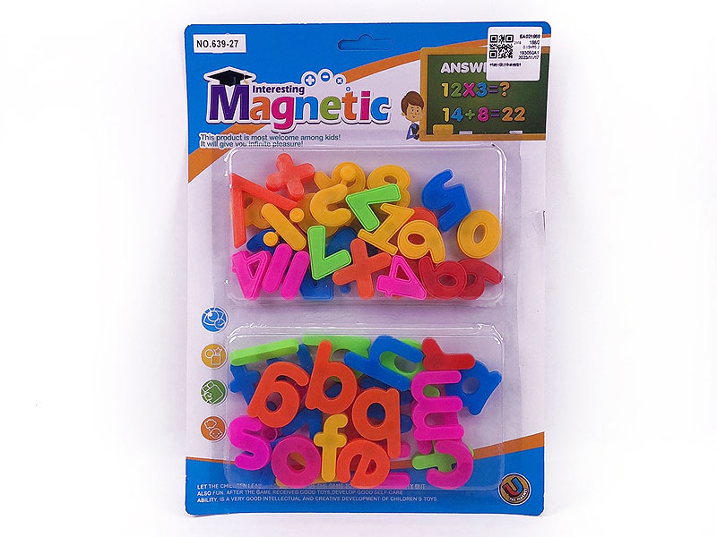 Magnetism Letter & Magnetic Number toys