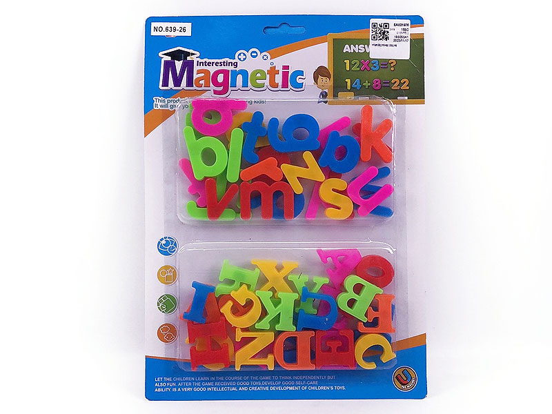 Magnetism  English Letter toys