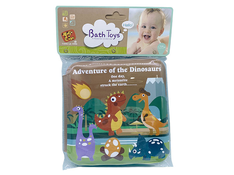 Dinosaur Bathing Book toys