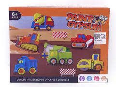 Paint Gypsum toys