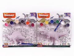Painted Tyrannosaurus Rex Spiny Backed Dragon(2S) toys