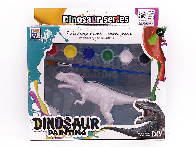 Painted Dinosaurs toys