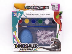 Painted Dinosaurs toys