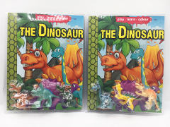 Dinosaur Book & Dinosaur toys