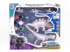 Painted Dinosaurs toys