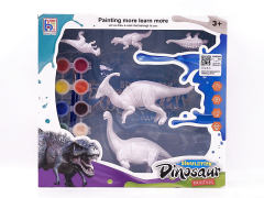 Painted Dinosaurs toys