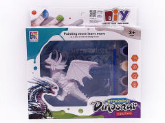 Painted Triceratops toys