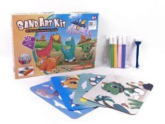 Diy Educational Coloring Sand Painting toys