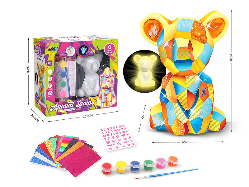 Painted Graffiti Night Light toys