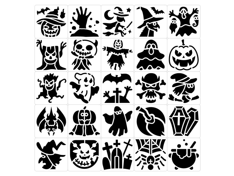 Halloween Painting Template toys
