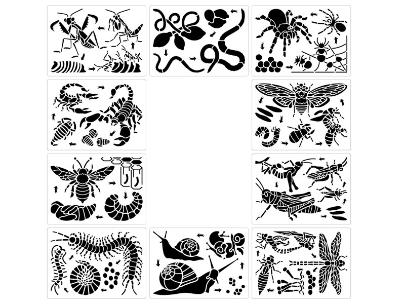 Insect Painting Template toys