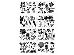 Plant Painting Template toys