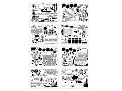 Children's Handwritten Newspaper Template toys